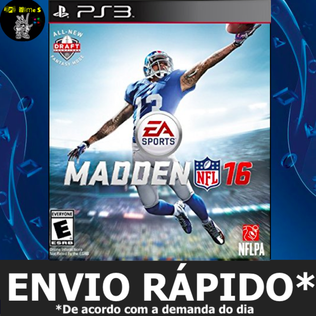 FIFA 16 Jogos Ps3 PSN Digital Playstation 3