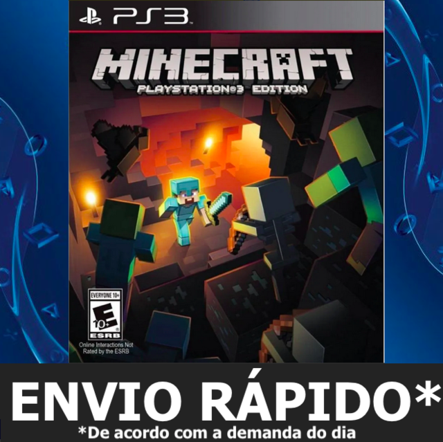 Jogo Ps3 Minecraft