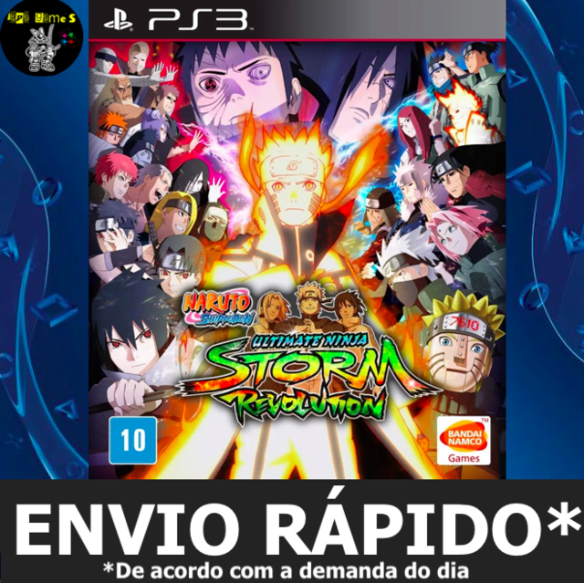 Naruto Shippuden: Ultimate Ninja Storm 2 - Ps3 - BANDAI - Jogos de