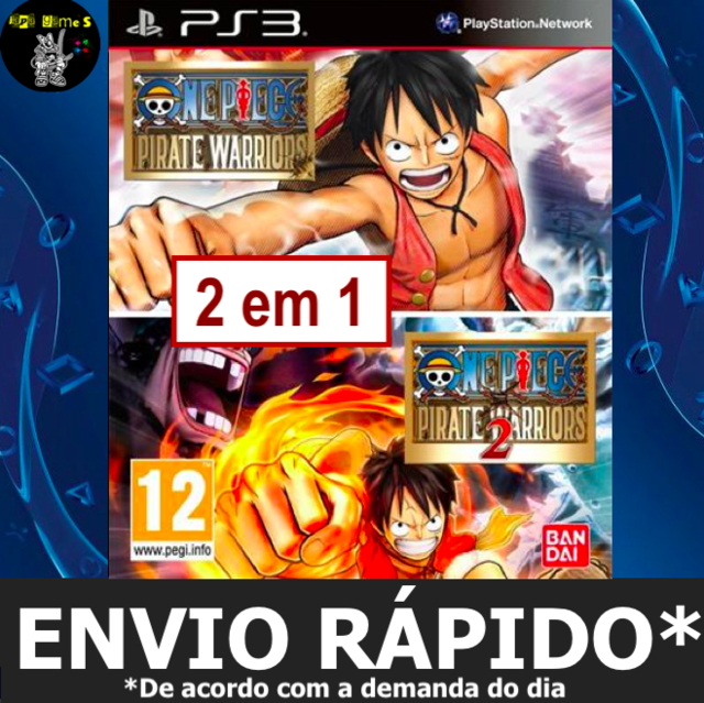 OS JOGOS DE ONE PIECE NO PLAYSTATION 3! 