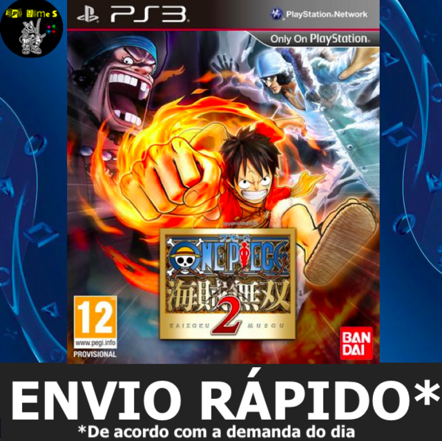 OS JOGOS DE ONE PIECE NO PLAYSTATION 3! 