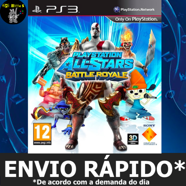 Jogo Semi Novo Playstation All Stars Battle Royale Ps3