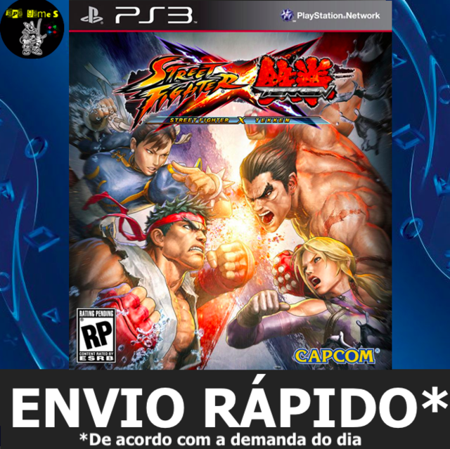 Street Fighter vs Tekken Ps3 #3 (Com Detalhe) (Jogo Mídia Física