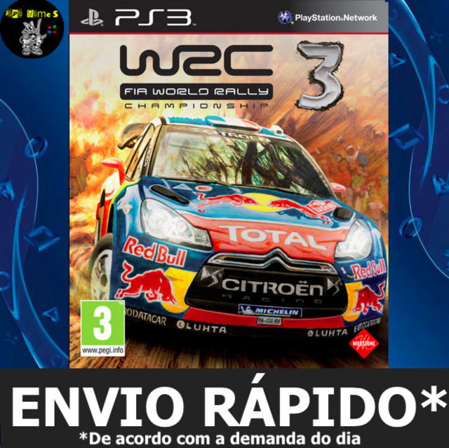 WRC FIA World Rally Championship 3 PS3