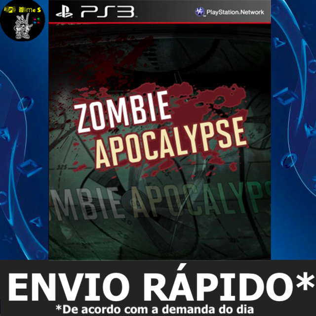 Zombie Apocalypse Jogos Ps3 PSN Digital Playstation 3