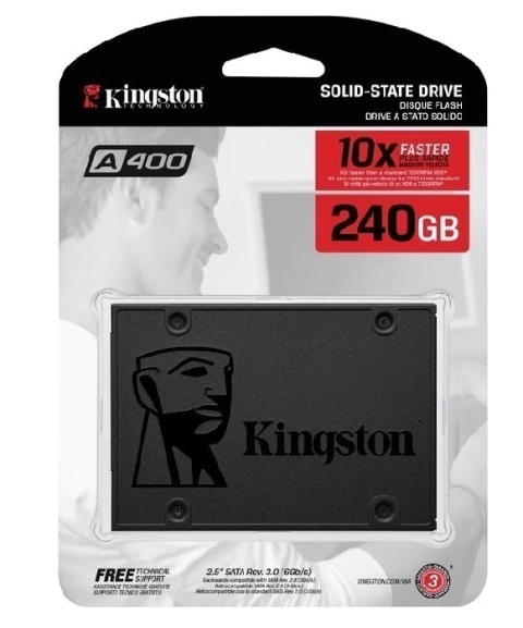 DISCO SSD KINGSTON A400 240 GB SATA INTERNO 7 MM (1219) IN