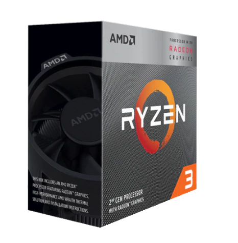PROCES. AMD RYZEN 3 3200G 3GEN AM4 C/VIDEO (9851) IN