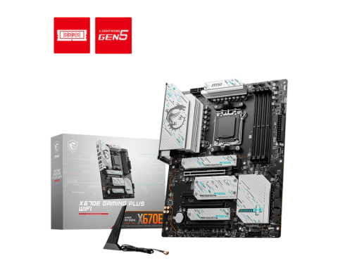 MOTHER MSI X670E GAMING PLUS WIFI DDR5 AM5 (SERIE 7000/8000) IN