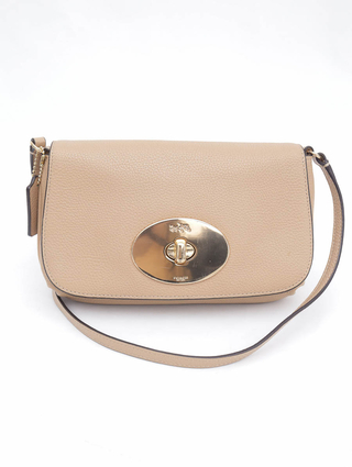 Bolsa Coach Pebble Leather Liv Crossbody