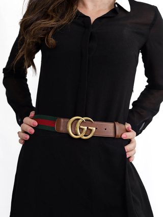 Cinto Gucci Marmont Web - comprar online