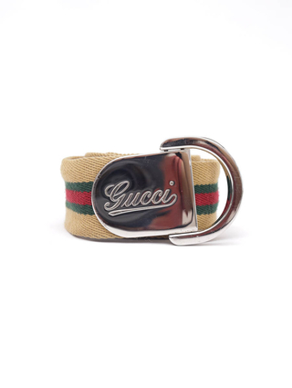 Cinto Gucci Web Strap