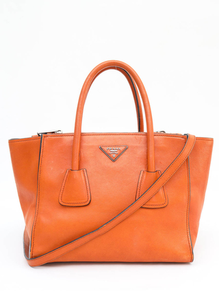 Bolsa Prada Twin Laranja