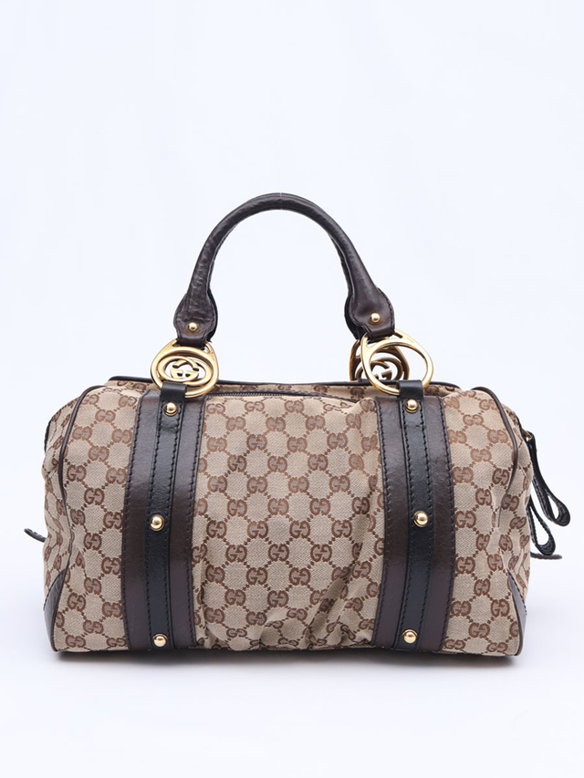 Bolsa Gucci Interlocking G Média - Paris Brechó