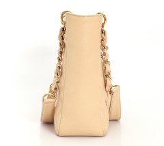 Imagem do Bolsa Chanel Beige Quilted Caviar Leather Petite Shopping Tote