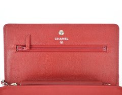 Chanel WOC Red Camélia