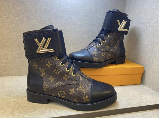 Bota Coturno Louis Vuitton