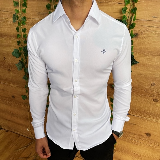 CAMISA SOCIAL DUDALINA - BRANCA - EleganceOutlet