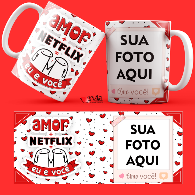 Caneca Flork Meme Dia Dos Namorados Amor Igual Boletos