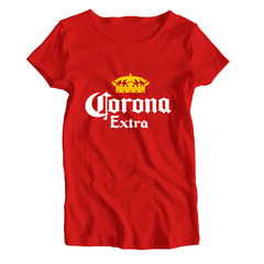 Remera Mujer Manga Corta CORONA 01 - Wildshirts