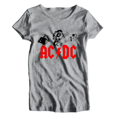 Remera Mujer Manga Corta AC/DC 06 en internet