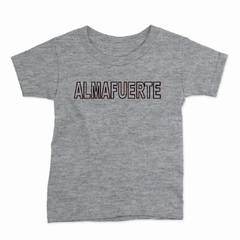 Remera Infantil Manga Corta ALMAFUERTE 01 - Wildshirts