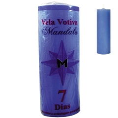 Vela Votiva 7 dias Azul