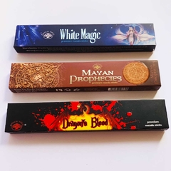 Kit Incenso White Magic, Mayan Prophecies e Flower of Life