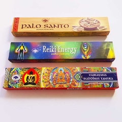 Kit Incenso Palo Santo, Reiki Energy e Vajrayana Buddhist Tantra - comprar online