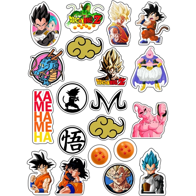 Stickers Waterproof X Dragon Ball Z