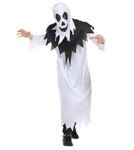 Fantasia Fantasma Menino Halloween Infantil