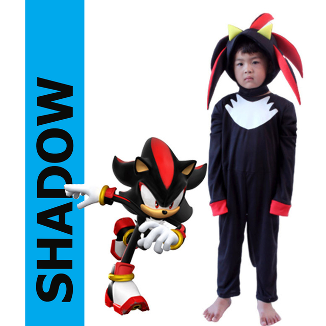 Fantasia Sonic Infantil Cosplay