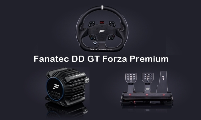 FANATEC GRAND TURISMO DD GT FORZA PREMIUM 2.5 (8NM) - XBOX/PC/PS4 E PS5  READY - LANÇAMENTO!!