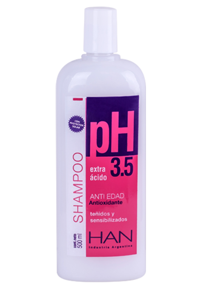 Shampoo Extra Acido Ph 3.5 Han X 500 Ml - Glavic