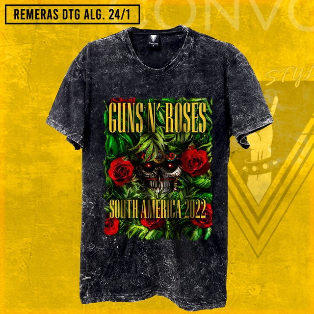Remera GUNS N ROSES SOUTH TOUR AMERICA 2022