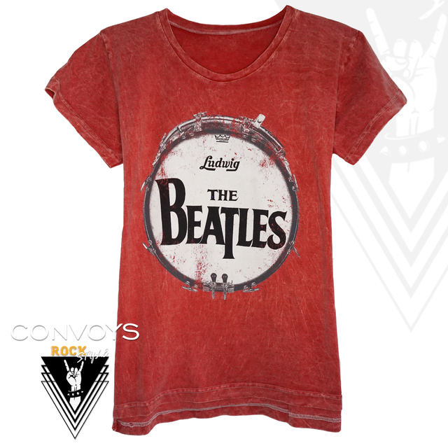 Remera The Beatles Ludwing CONVOYS Rock Style