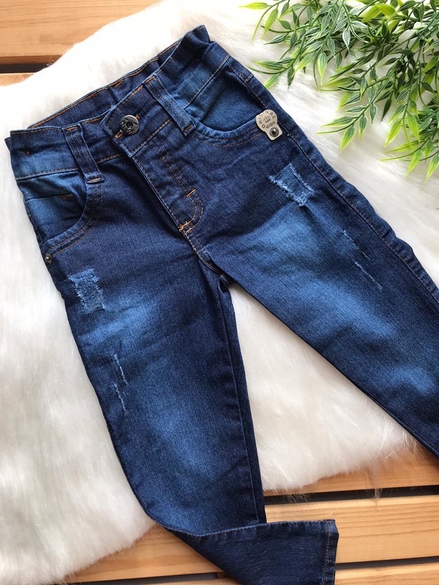 CALÇA JEANS INFANTIL MASCULINA