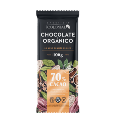 Chocolate Orgánico 70% cacao - 037-37095