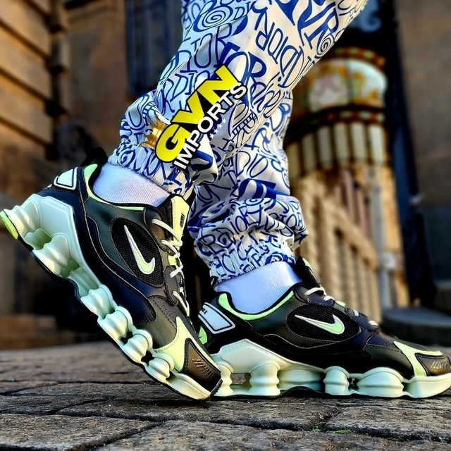 Nike shox cheap tl green
