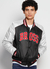 CAMPERA BROSS UNIVERSITARIA 6 MANGAS BLANCAS