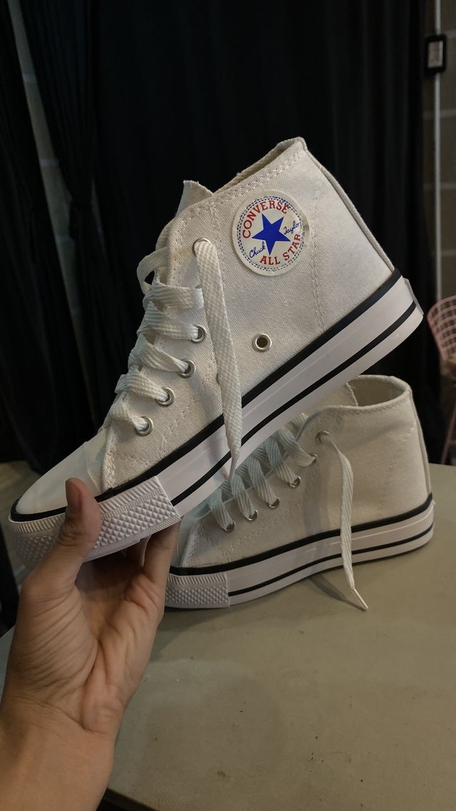 botitas converse Blancas Comprar en Vanguardia
