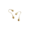 Brinco anzol em ouro 18k (220)