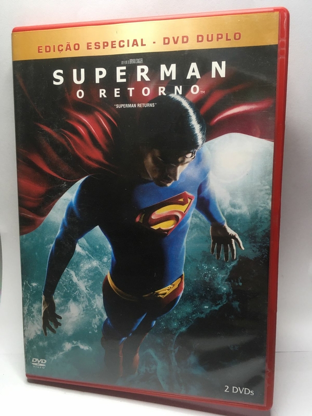 Dvd filme - superman - o retorno - WARNER - Filmes - Magazine Luiza