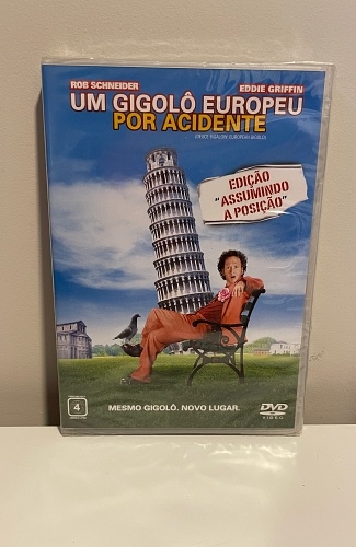 DVD - Um Gigolô Europeu por Acidente - Lacrado
