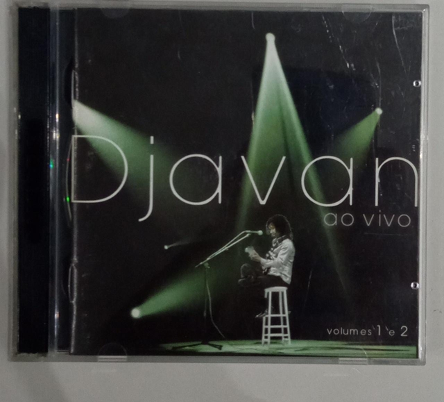 Cd - Djavan Ao Vivo Vol 1 e 2 - Sebo Alternativa