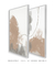Conjunto 2 Quadros Decorativos Abstratos Neutros - Retif A eB - comprar online