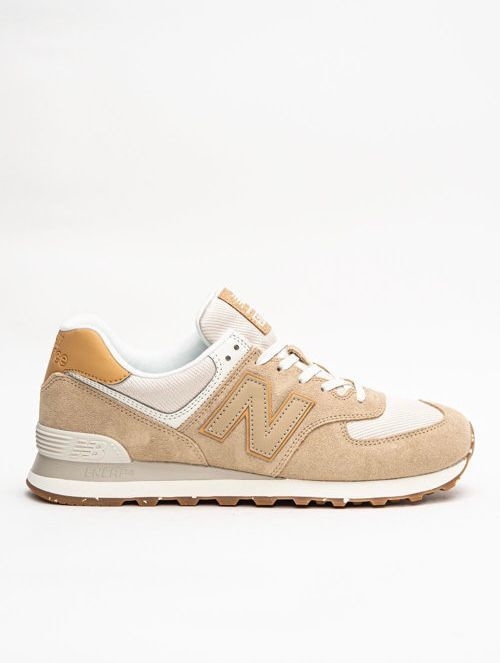 Beige new balance clearance 574