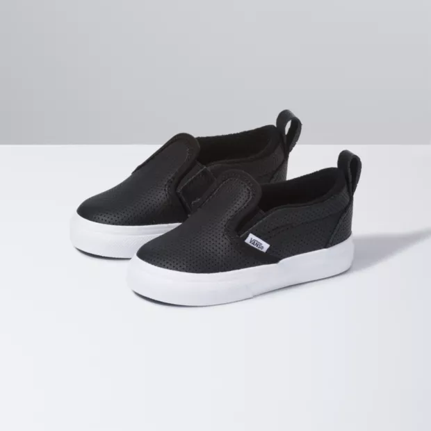 Vans slip on preto deals couro