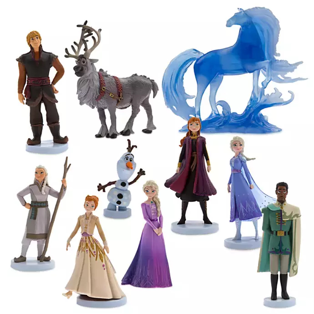 Kit 2 Bonecas Frozen Elsa E Anna Importada Disney Store Eua