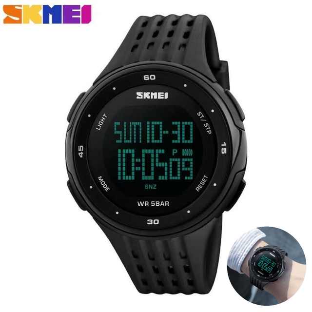 Skmei black discount