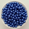 Perla Plastica 8mm Azul